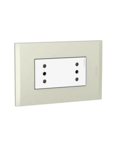 Ench duplex 10A blanco perla armado NOBILE BTICINO