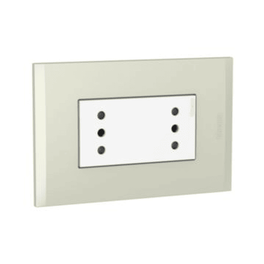 Ench duplex 10A blanco perla armado NOBILE BTICINO