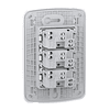 Enchufe triple 10/16A blanco embutido Miluz, 2P+T, 250V Schneider Electric       