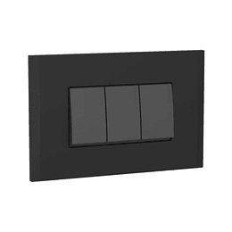 Interruptor Triple 9/32 10A Línea Nobile 