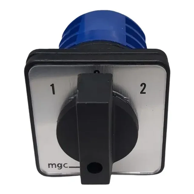 Conmutador trifásico tipo maneta 50A 3x50A 1-0-2 (paco) MGC 1