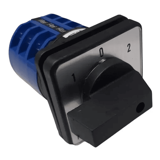 Conmutador trifásico tipo maneta 50A 3x50A 1-0-2 (paco) MGC