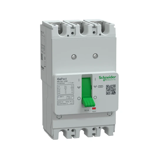 Caja moldeada GoPact 3P 40A 15kA fijo 50A Schneider Electric