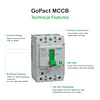Caja moldeada GoPact 3P 40A 15kA fijo 50A Schneider Electric