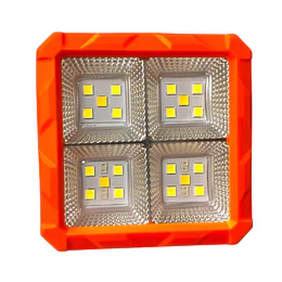 Proyector LED SOLAR NARANJO PORTATIL Recargable 100W 6500K FSL
