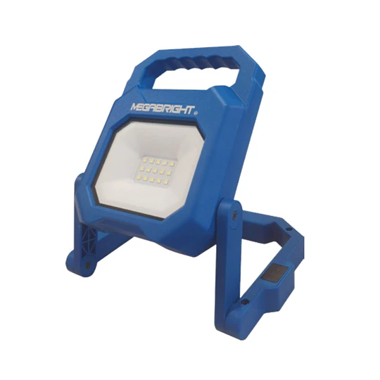 Proyector LED AZUL Recargable 10W 6500K Megabright   