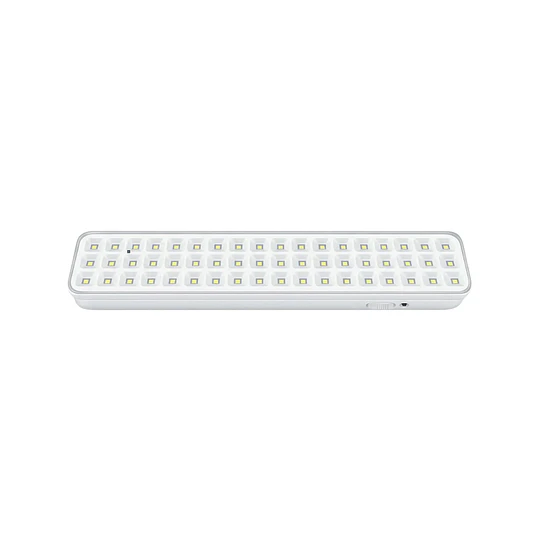 LAMPARA EMERGENCIA BAR 60 LED BLANCA MEGABRIGHT