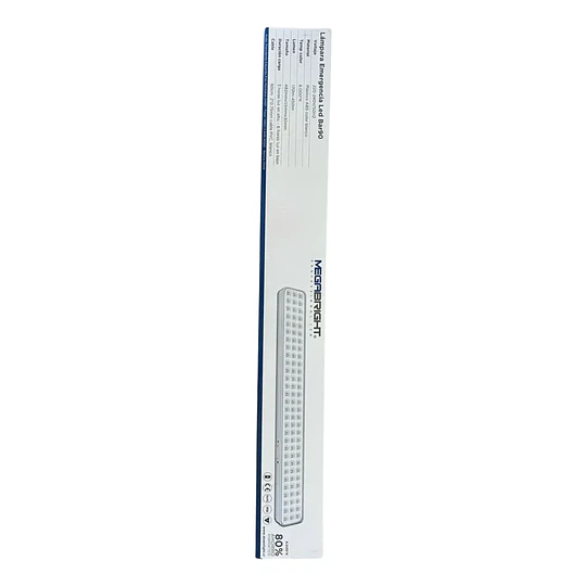 LAMPARA EMERGENCIA BAR 90 LED BLANCA MEGABRIGHT