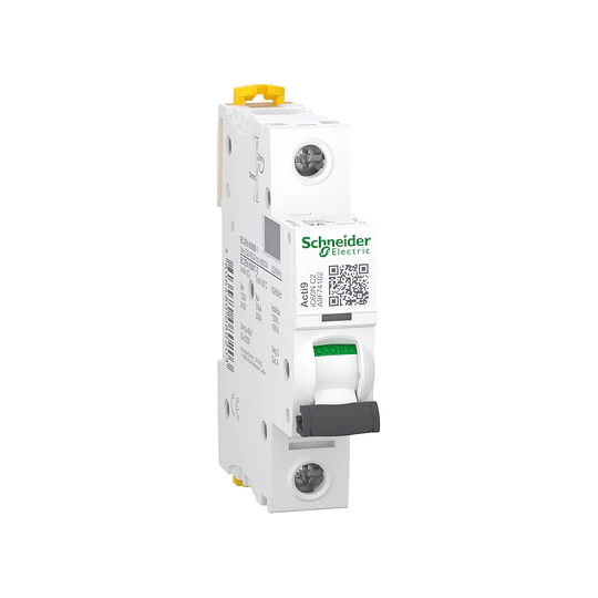 Int automático Acti9 1p 2A 10K curva C iC60N MCB Schneider electric