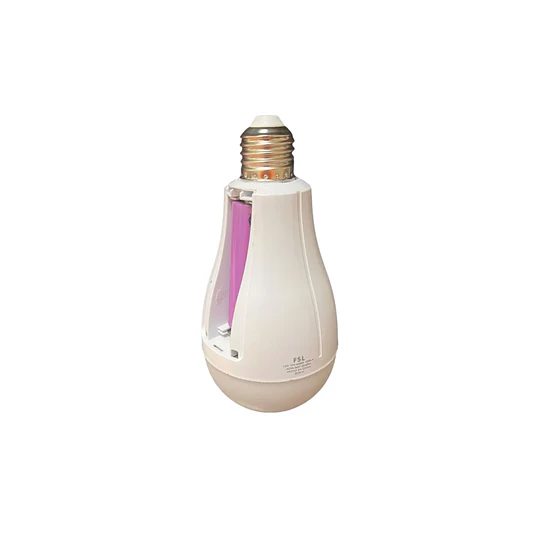 Ampolleta LED con BATERÍA de emergencia E27, 15W, 6.500K FSL (Incluye base colgante)