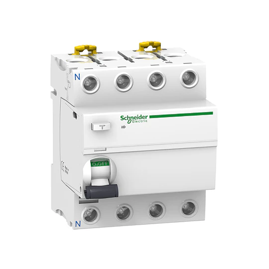INTERRUPTOR DIFERENCIAL ACTI 9 IIDSI 4P 25A 30MA SUPERINMUNIZADO CLASE A Schneider Electric