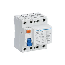Interruptor diferencial 4P, 40A 300mA, Tipo B, NL210 CHINT