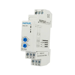 Relé On Delay Multi Voltaje 0.1s-1s, 1 a 10 días 2 C/O