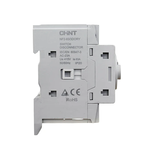 Seccionador + manilla externa (AM/RO) NF2 63A 3P AC23A 415V CHINT