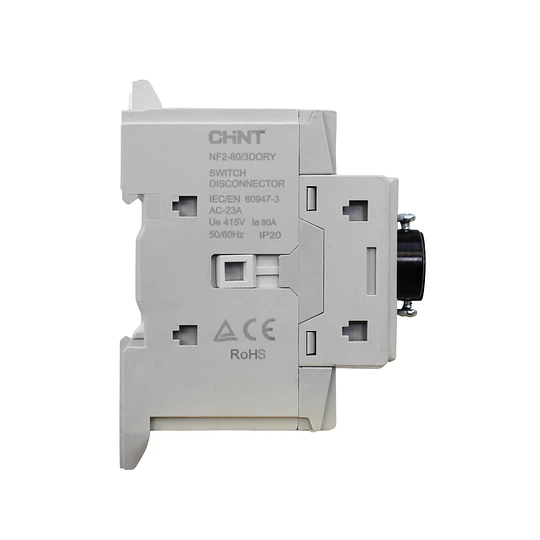 Seccionador + manilla externa (AM/RO) NF2 80A 3P AC23A 415V CHINT