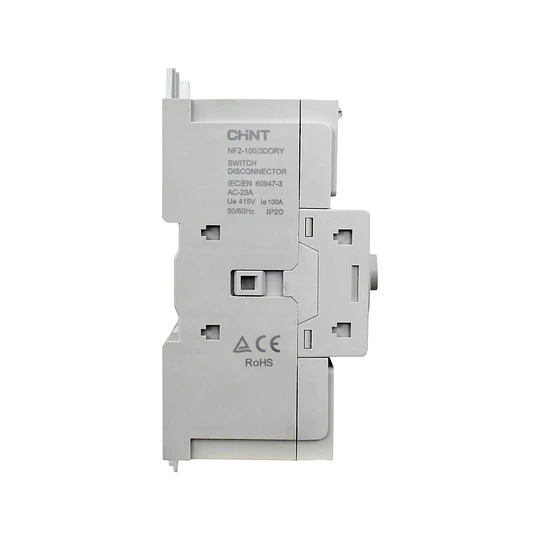 Seccionador + manilla externa (AM/RO) NF2 100A 3P AC23A 415V CHINT