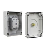 Seccionador NF2 en caja IP66 32A 3P AC23A 415V bloqueo candado CHINT