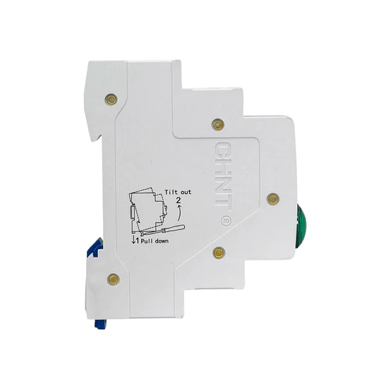 LUZ PILOTO A RIEL DIN VERDE 24VDC/AC  CHINT