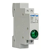 LUZ PILOTO A RIEL DIN VERDE 24VDC/AC  CHINT