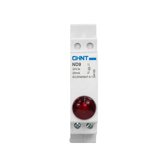 LUZ PILOTO A RIEL DIN VERDE 24VDC/AC  CHINT