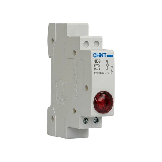 LUZ PILOTO A RIEL DIN VERDE 24VDC/AC  CHINT