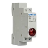 LUZ PILOTO A RIEL DIN VERDE 24VDC/AC  CHINT
