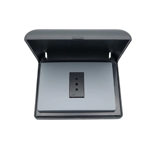 TAPA INTEMPERIE HIDROBOX NEGRO MATE SINTHESI
