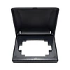 TAPA INTEMPERIE HIDROBOX NEGRO MATE SINTHESI