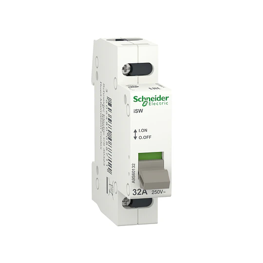 Seccionador bajo carga iSW 1P 32A Schneider Electric