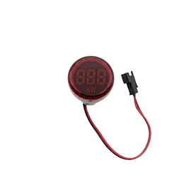 WATTMETRO 22MM ROJO/100A 220VAC/26KW 380VAC/45KW FASTELEC