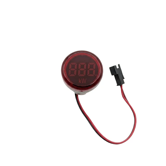 WATTMETRO 22MM ROJO/100A 220VAC/26KW 380VAC/45KW FASTELEC