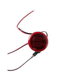 HORÓMETRO LED 22MM 0-999HR 220V ROJO FASTELEC