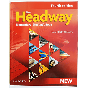 Libro New Headway Elementary Student's book 4th Edition