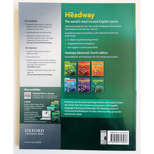 Libro New Headway Advanced Student's book 4th Edition - Image 2