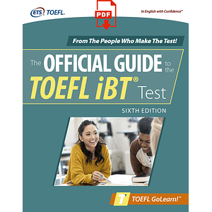 eBook The Official Guide to the TOEFL iBT Test 6th ed