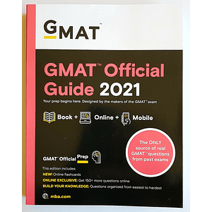 Libro Gmat Official Guide 2021