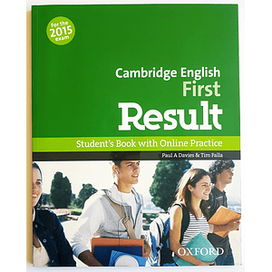 Libro Cambridge English: First Result Student's Book 