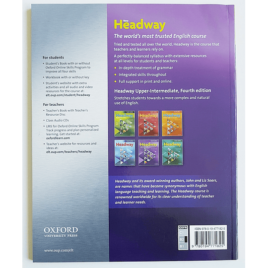 Libro New Headway Upper-Intermediate Student's book 4th Edition - Image 2