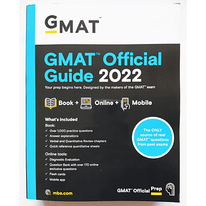 Libro GMAT Official Guide 2022