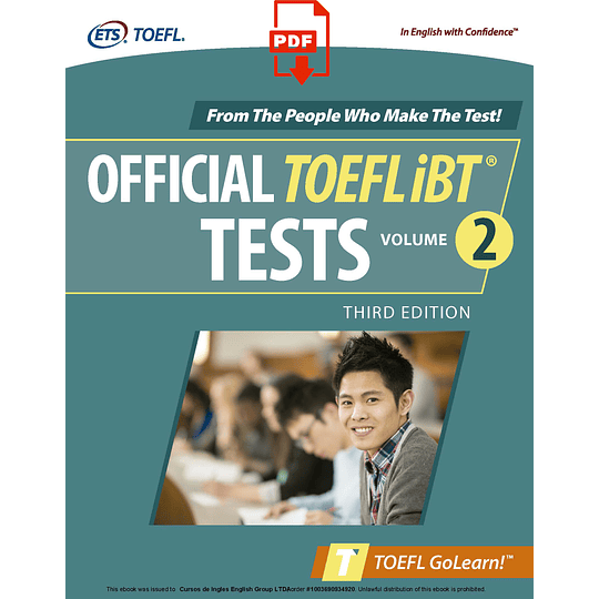 eBook Official TOEFL iBT Tests, Volume 2, 3rd ed