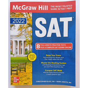 Libro McGraw-Hill Education SAT 2022