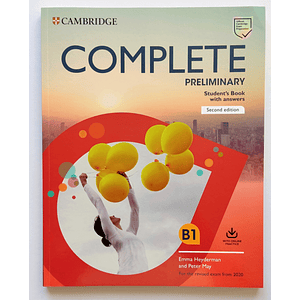 Libro Cambridge Complete Preliminary Student's Book 2nd edition