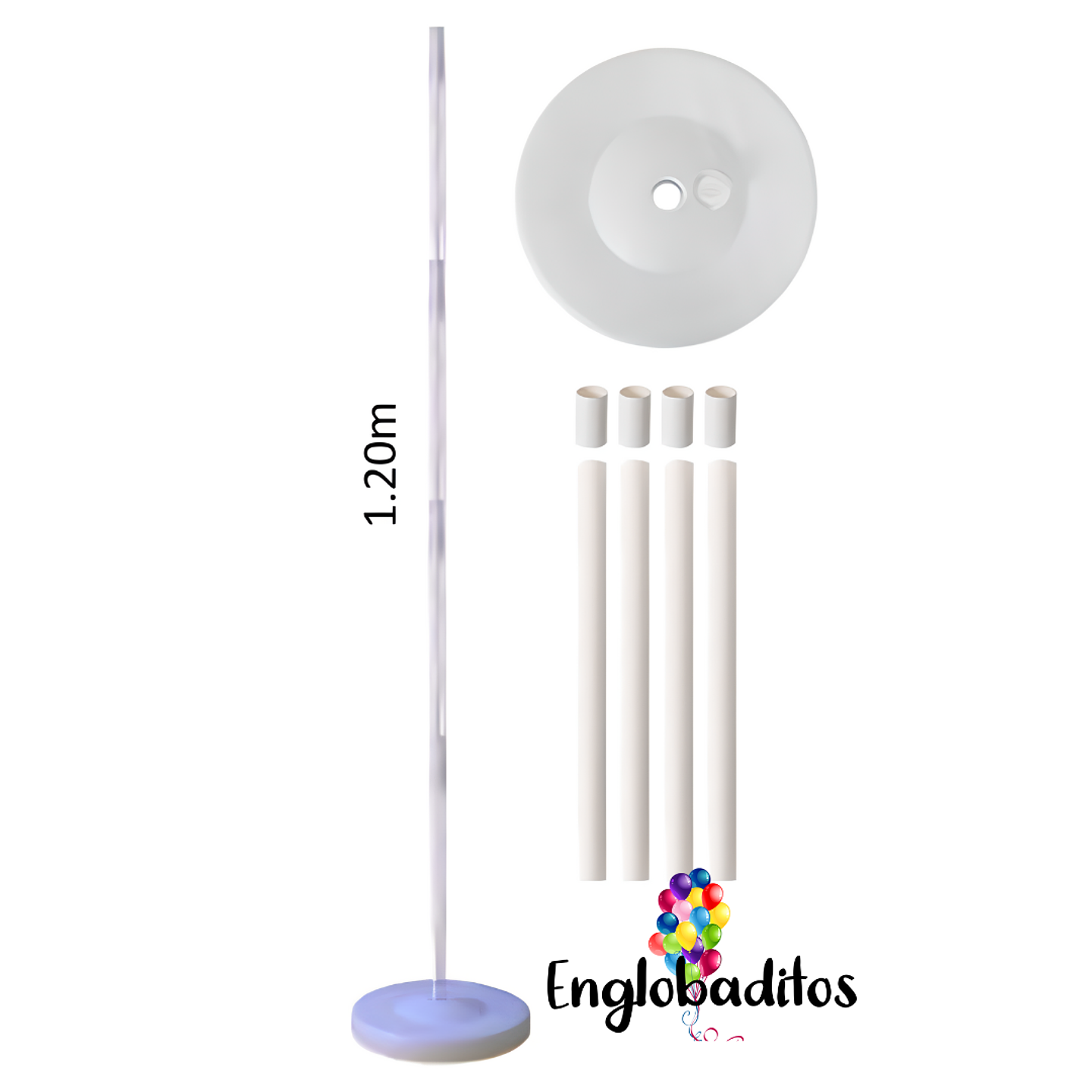 Base para columna de globos 1
