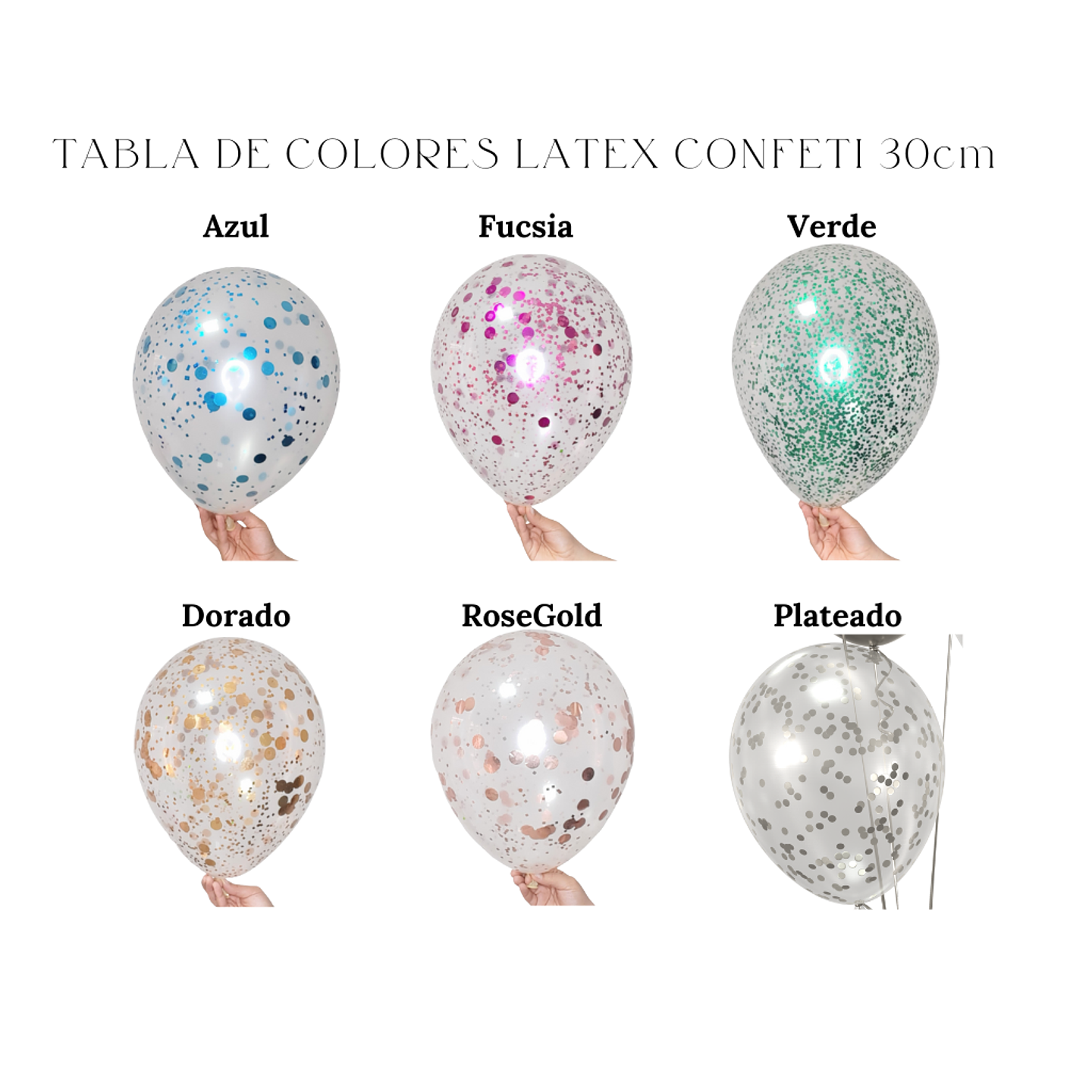 Racimo de globos personalizado 3