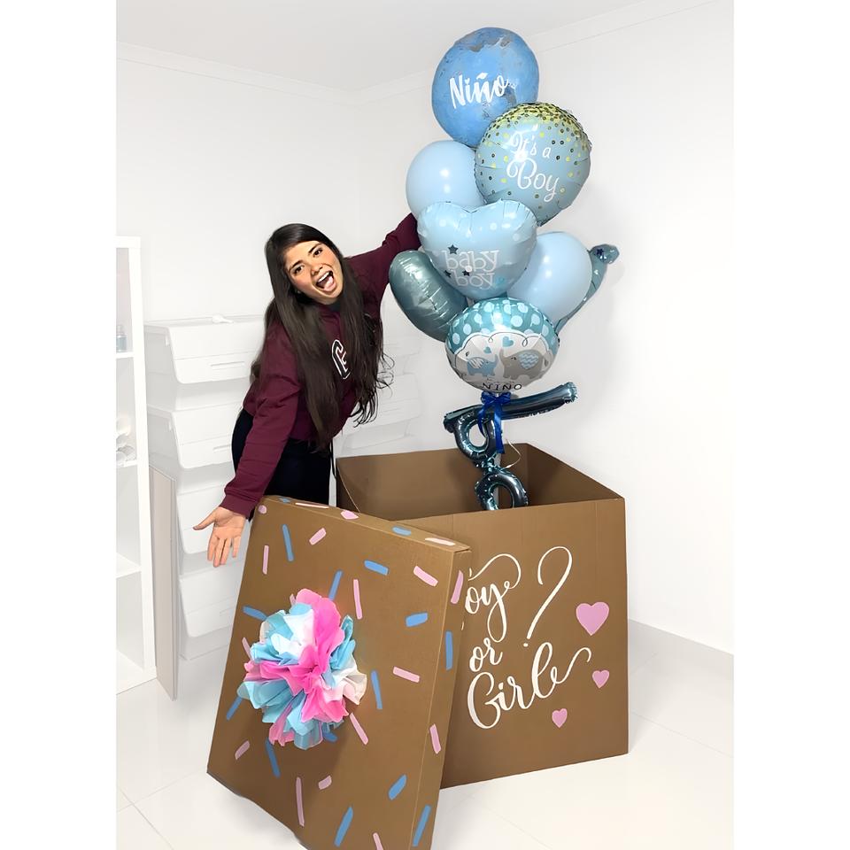 Maxi Caja Sorpresa para Revelación de Genero 1