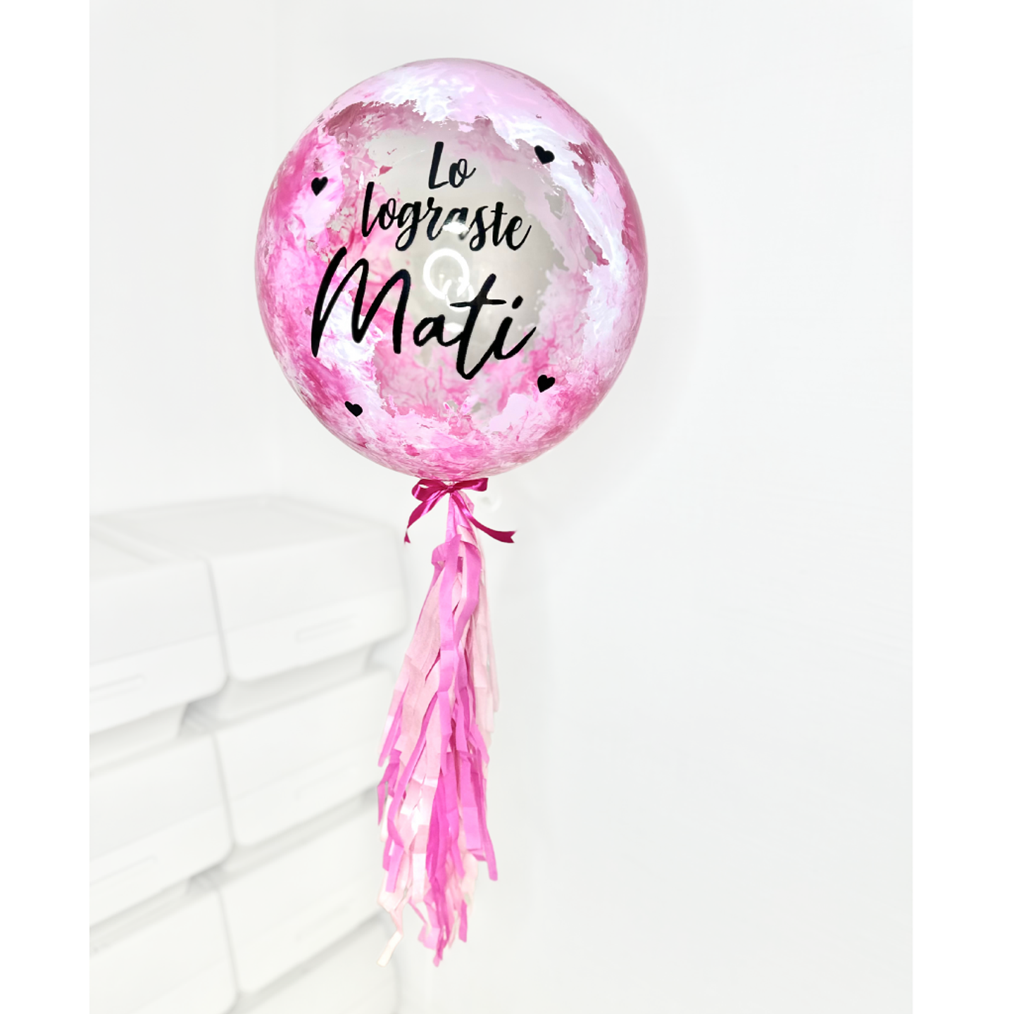 Globo Burbuja Personalizado con Helio 2