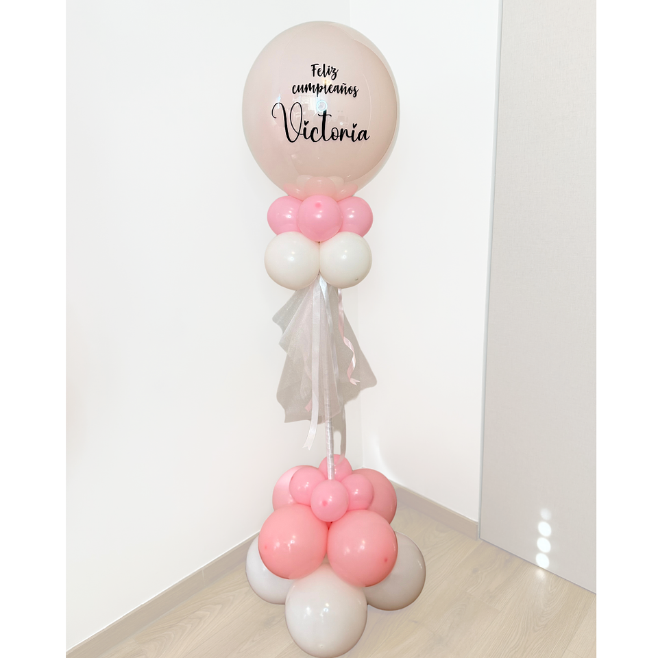 Bouquet Pilar Globo Personalizado con base 1