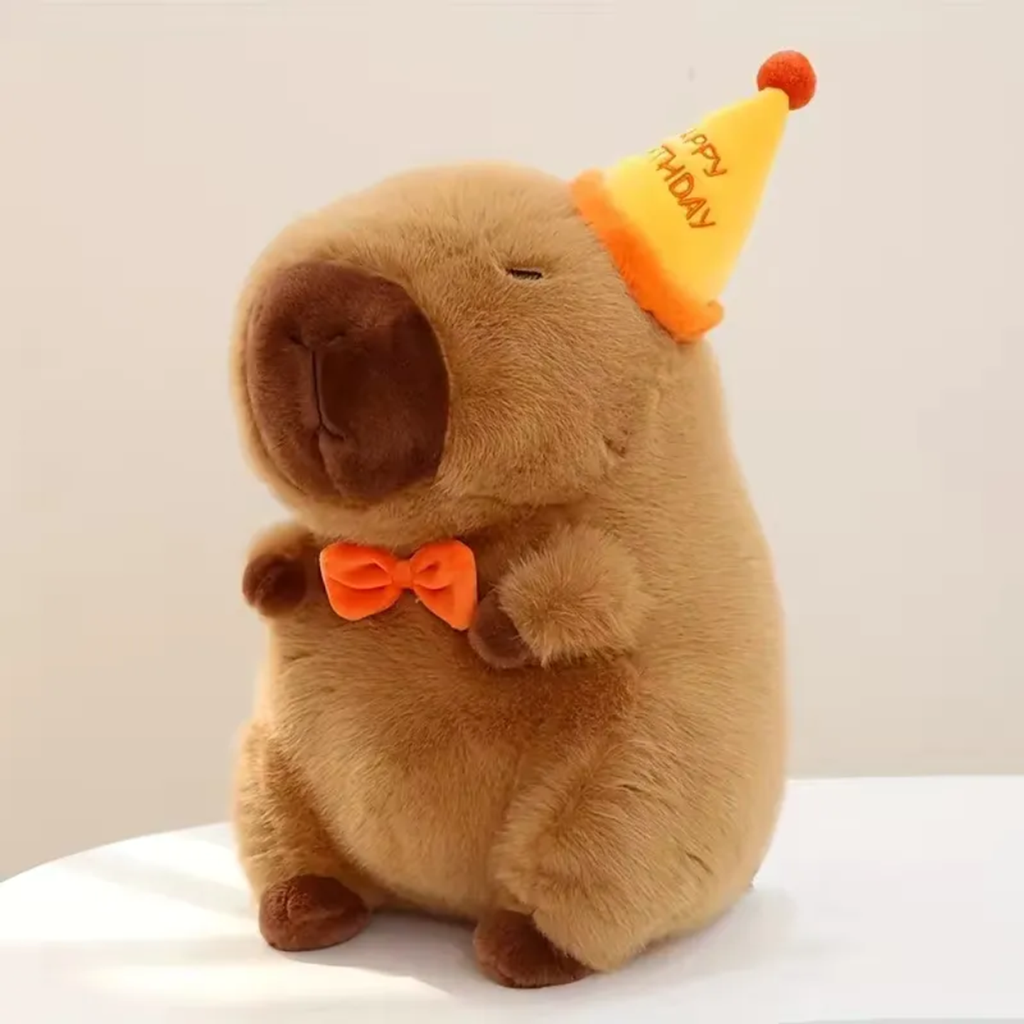 Capibara Peluche cumpleaños 23m 2