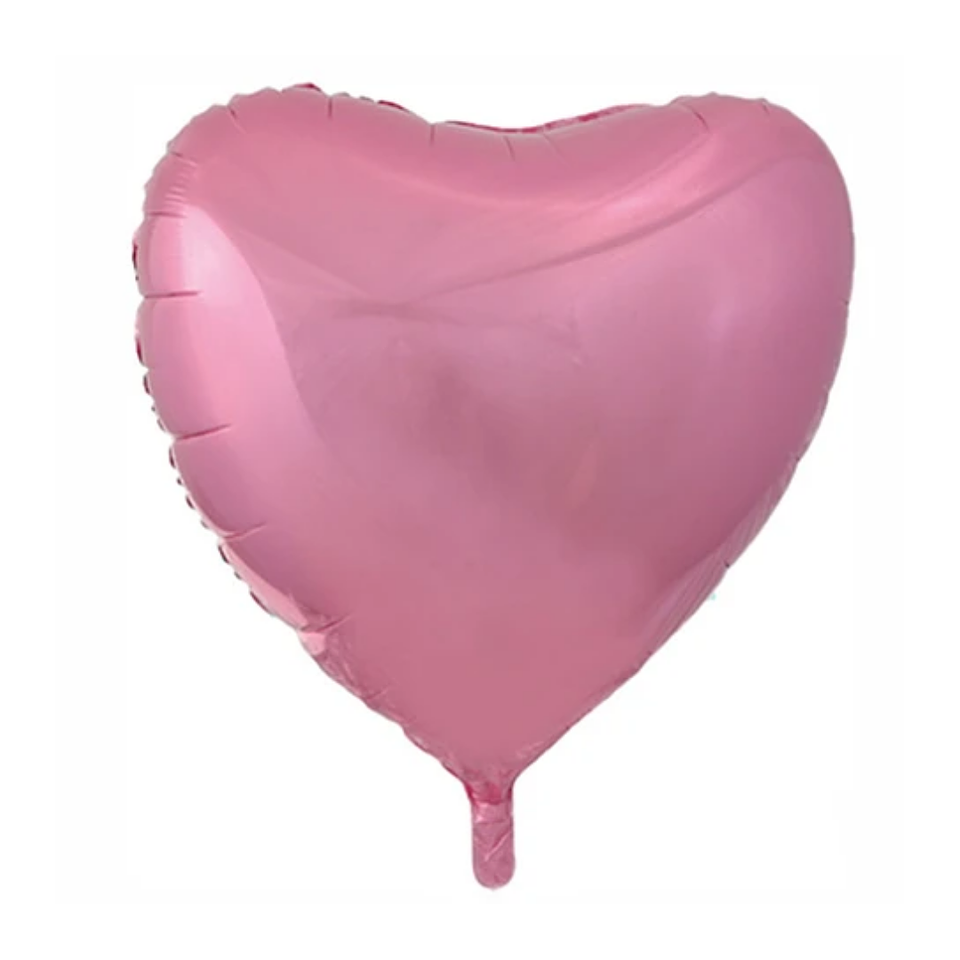 Globo Foil Metálico Corazón 31