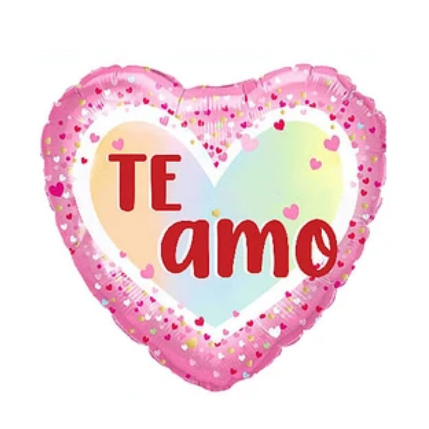 Globo Foil Corazón Te amo 45cm 18